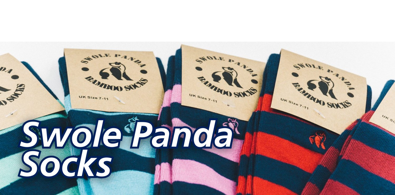 Swole Panda Bamboo Socks