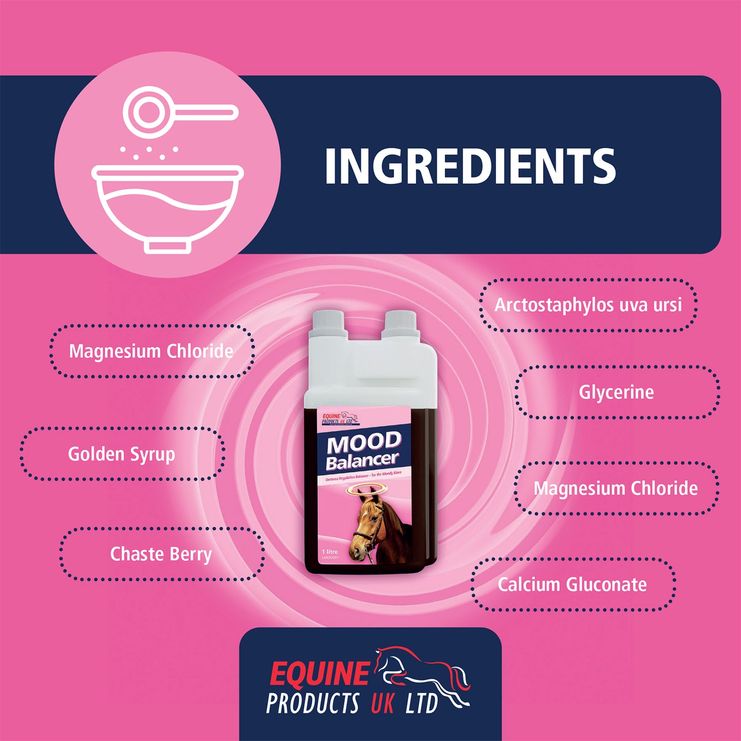 Equine Products UK Mood Balancer 1Ltr