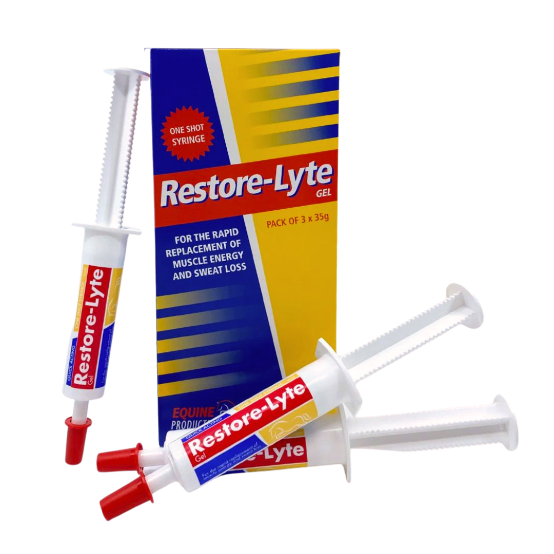 Equine Products UK Restore-Lyte Syringes 3 X 35g