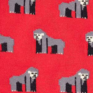 Swole Panda Mens Bamboo Socks size 7-11 - Red Gorilla