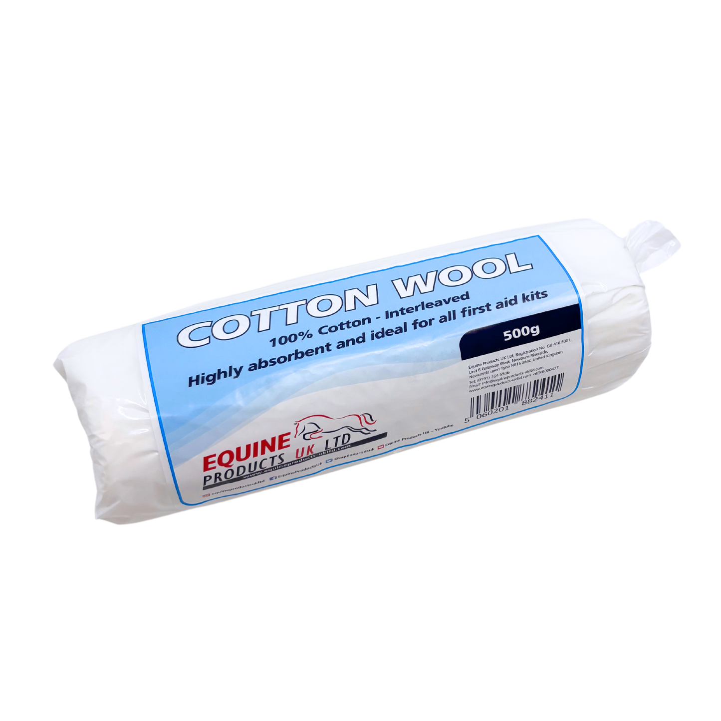 Equine Products UK Cotton Wool 500g