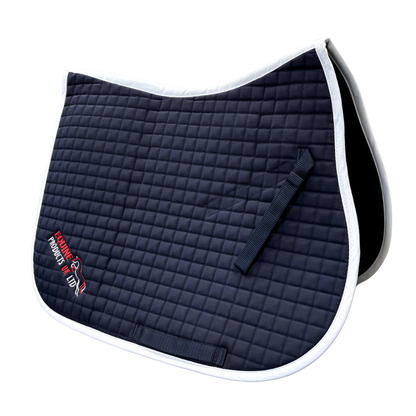 Equine Products UK Navy Branded Saddle Pad