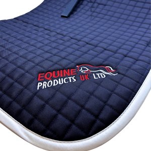 Equine Products UK Navy Branded Saddle Pad