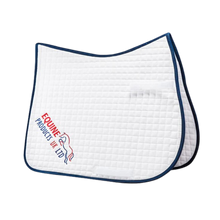 Equine Products UK White Branded Saddle Pad