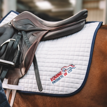 Equine Products UK White Branded Saddle Pad