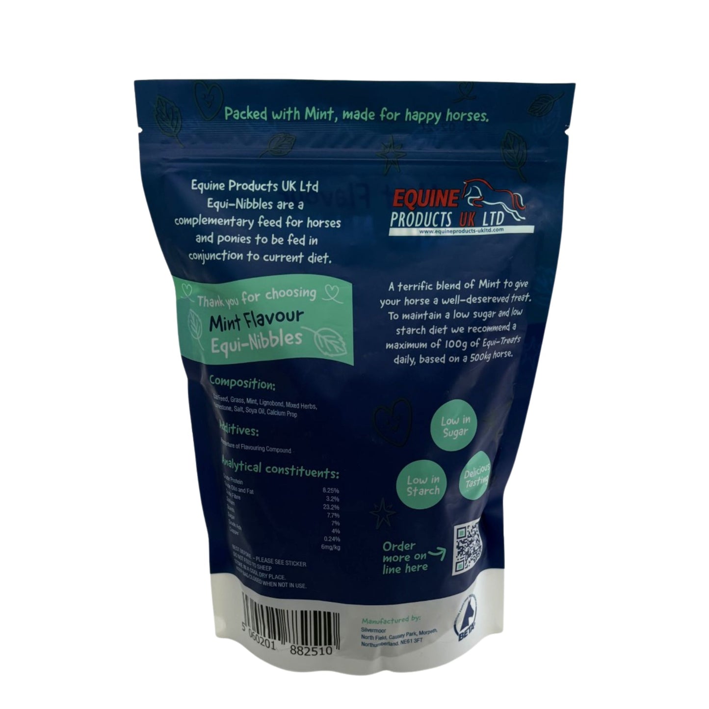 Equine Products Equi-Nibbles Mint Horse Treats 1kg