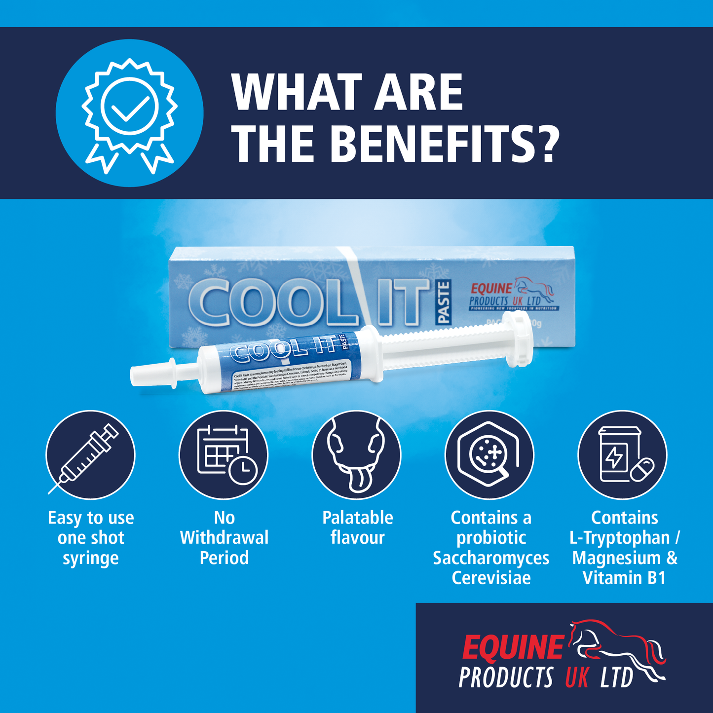 Equine Products UK Cool It Paste - Calmer For Horses