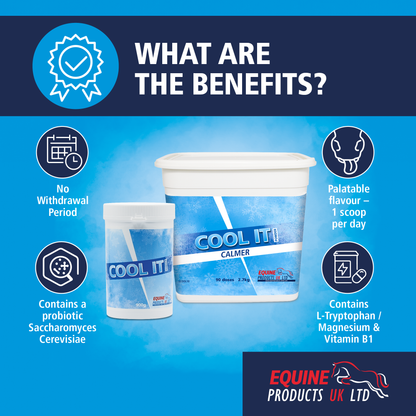 Equine Products UK Cool It Powder - Calmer For Horses