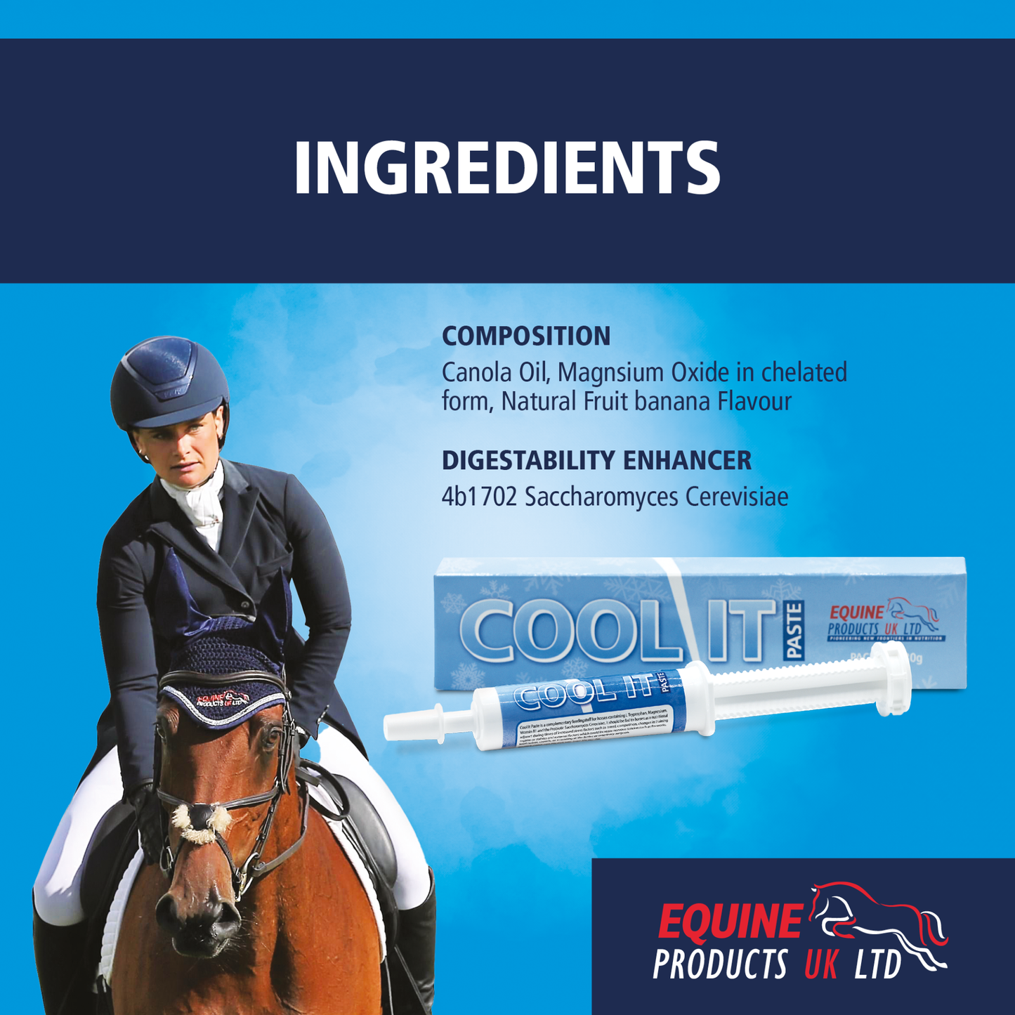 Equine Products UK Cool It Paste - Calmer For Horses