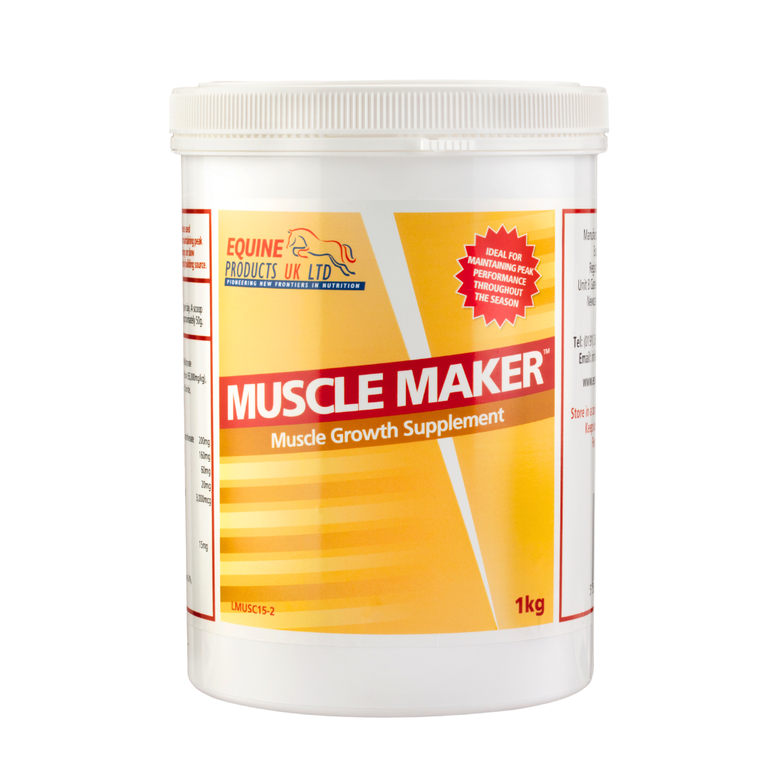 Equine Products UK Muscle Maker 1KG / 20 Day Supply*