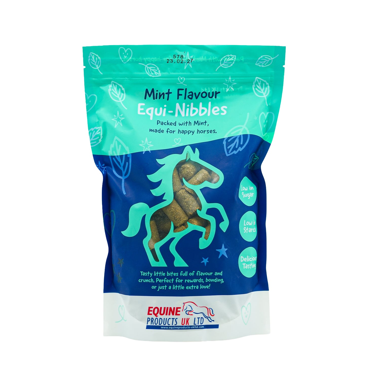 Equine Products Equi-Nibbles Mint Horse Treats 1kg