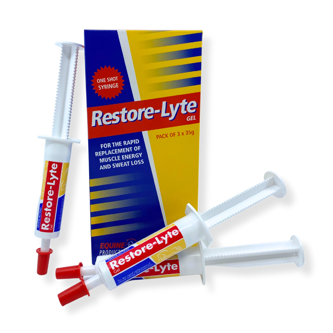 Equine Products UK Restore-Lyte Syringes 3 X 35g - equineproducts