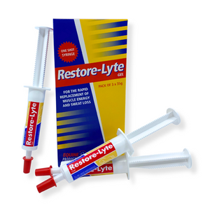 Equine Products UK Restore-Lyte Syringes 3 X 35g