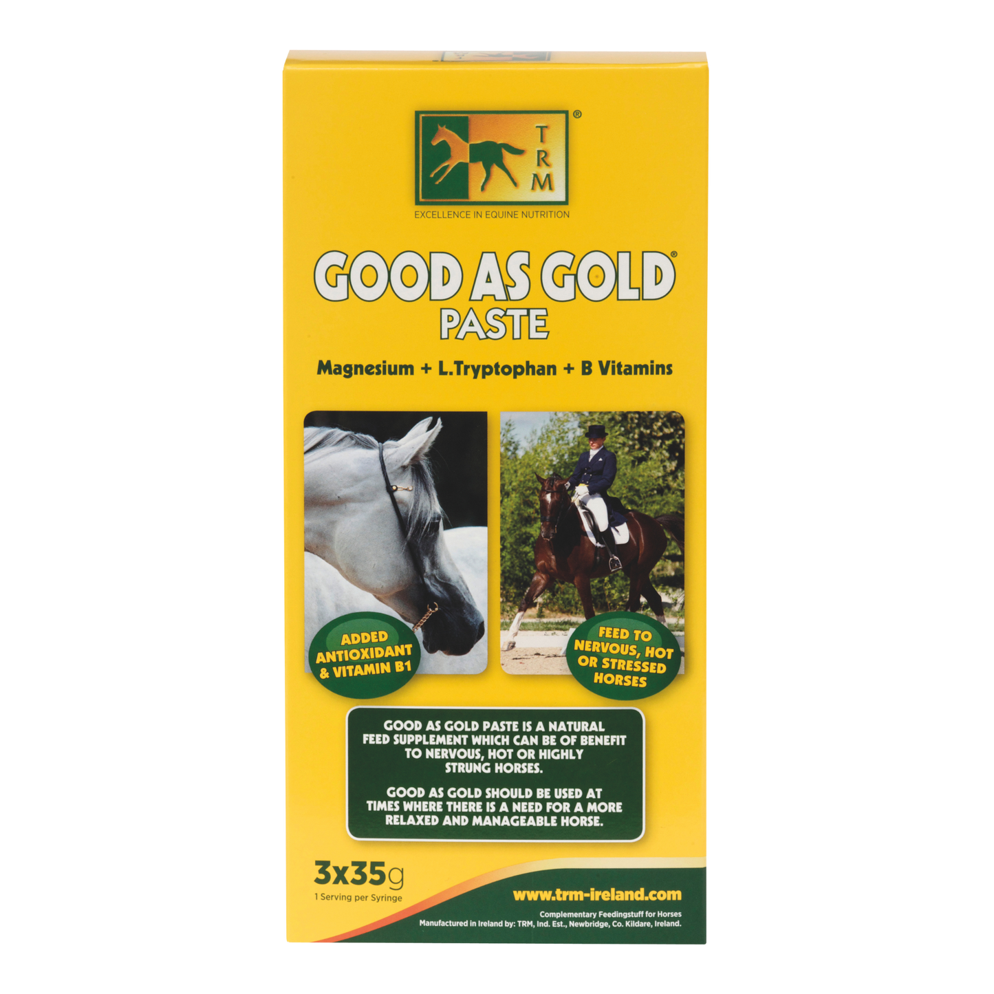 TRM Good As Gold Paste 3 x 35g