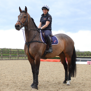 Equine Products UK Navy Branded Saddle Pad